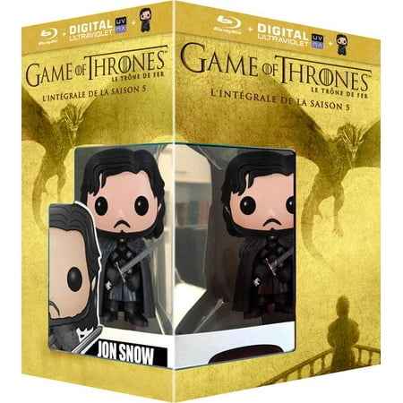 Game of Thrones (Season 5) - 5-DVD Box Set & Jon Snow Figurine ( Game