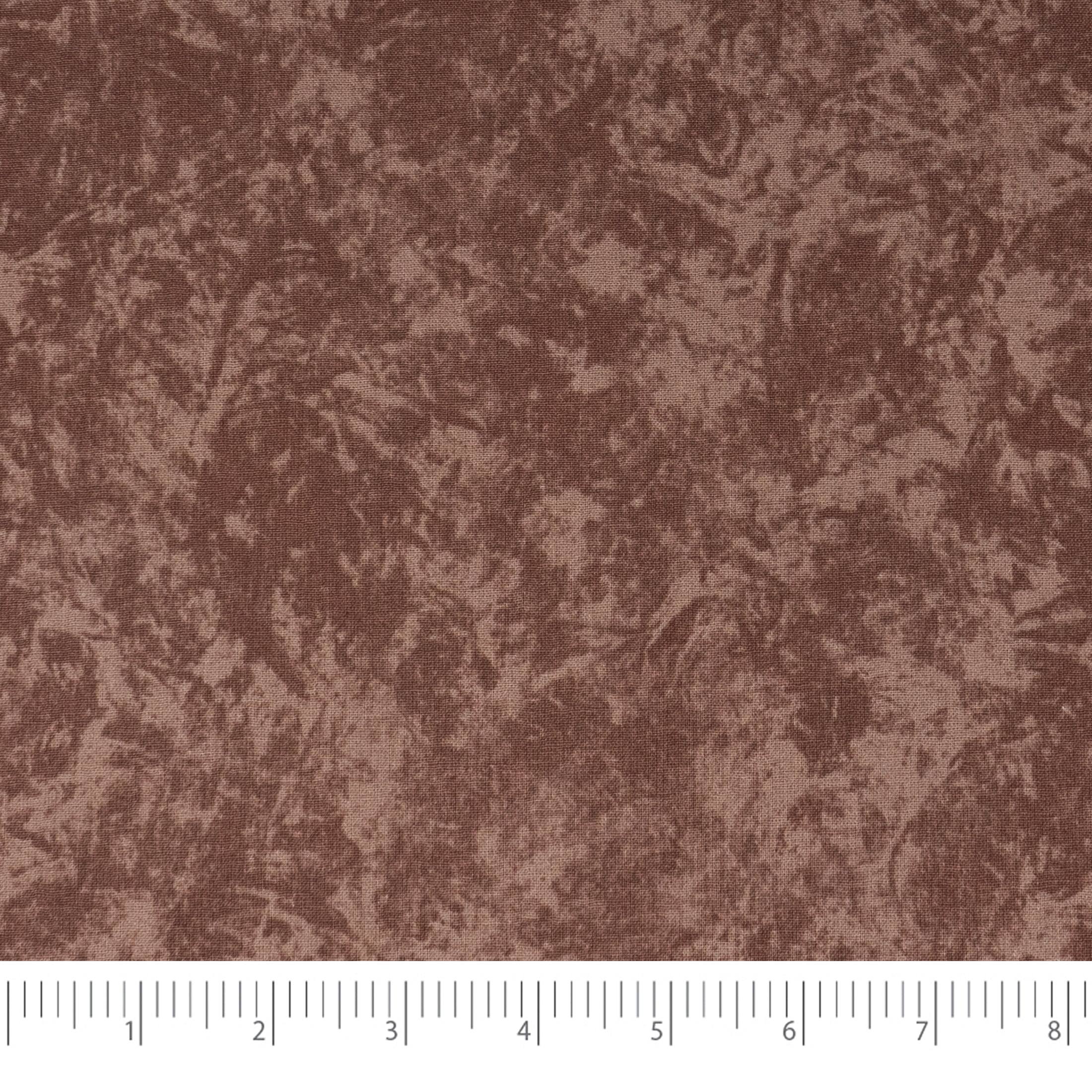 Waverly Inspirations 1 Yard Cut 100% Cotton Prints Fabric Chocolate Batik 44" Wide for Quilting & Sewing