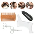 thumbnail image 3 of Conjunto de Herramientas de Estilo de Barba, Plantilla de Forma de Barba., 3 of 7