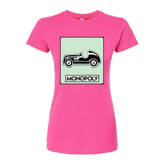 Monopoly - Car Game Token - Juniors Fitted Graphic T-Shirt