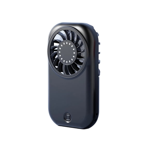 Portable Handheld Fan,Battery Powered USB Rechargeable Fan Cooling Fans that Blow Cold Air Personal Fan with Power Bank (Black)