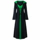 thumbnail image 2 of Vestido Medieval de Halloween para Mujer, capa Vintage con capucha, traje de Cosplay Retro, bruja de vampiro aterradora, Disfraz de Carnaval, 2 of 5