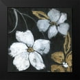 thumbnail image 2 of Tava Studios 12x12 Black Modern Framed Museum Art Print Titled - Moonlight Garden II, 2 of 5