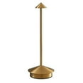 thumbnail image 2 of Lampe de Table LED Dimmable en Aluminium, Protection IP54, Utilisation Intérieure/extérieure, Base de Chargement à Brancher, H29cm, Prise EU, 2 of 5