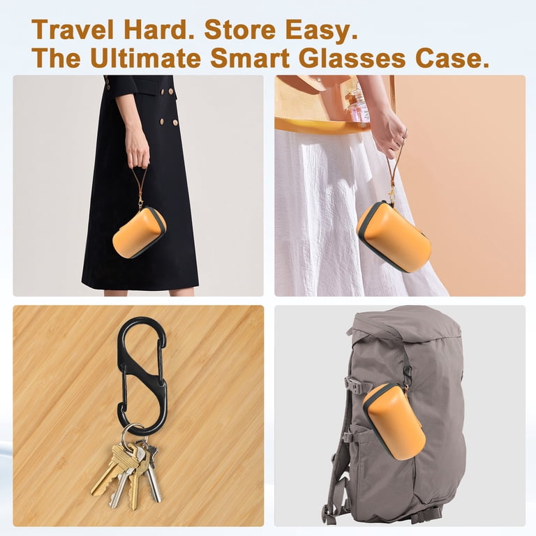 Rechale Hard Glasses Case for 3 Styles Ray-Ban Meta Smart  display picture 2