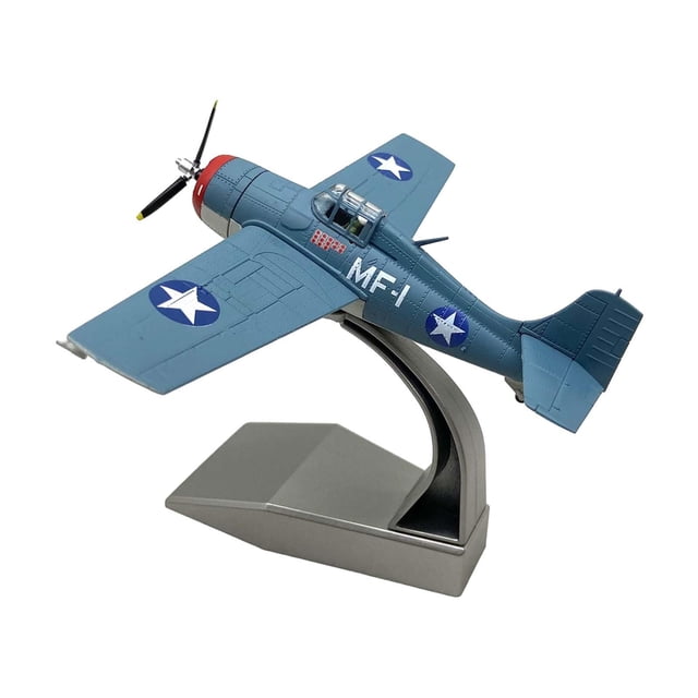 Avión de a escala 1/72, modelo de avión de aleación fundida a presión, juguete de avión, decoración de escritorio, avión con base para dormito