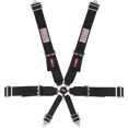 thumbnail image 2 of G-FORCE 7001BK 6 Point Harness Camlock SFI 16.1 Individual Harness Black, 2 of 3