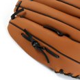 thumbnail image 4 of CHOKBaseball Gant pour Enfants Protection Améliorée Gant de Softball Fil à Coudre Haute Résistance Confort Mitaine de Softball Brun, 4 of 5