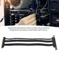 thumbnail image 4 of PCIE 5.0 Riser Cable, GPU Graphics Card Extension Cable X16 128Gbps with Shielded Slots for PC Case Server ITX Builds, Plug and Play, 4 of 7