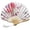 B, variant on kjfeif Foldable Bamboo Fans,Eastern Style Handheld Fan Japanese Chinese Fan for DIY Decoration Wedding Dancing Party