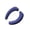 Purple, variant on U - Shaped Toilet Seat Cushion/Pad, Universal Toilet Seat Cover Pad , Thickened Washable Polyester Fiber, Soft Warm Breathable Commode Seat Cushion, Easy Installation, Fits Round & Rectangular Seats