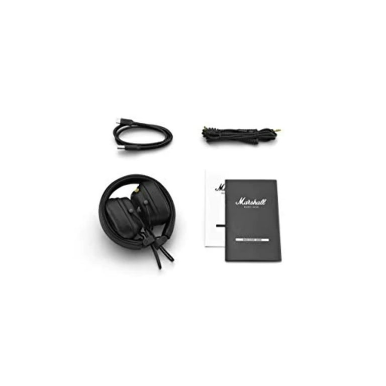 Marshall Major IV On-Ear Wireless Bluetooth Headphones - Black