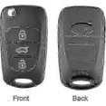 thumbnail image 3 of Remote Car Key Shells for Hyundai & Kia - 2 Pieces, 3 Buttons (i30, i35, i10, i20, iX20, iX35, Cee'd, Soul, Sportage, Venga), 3 of 5