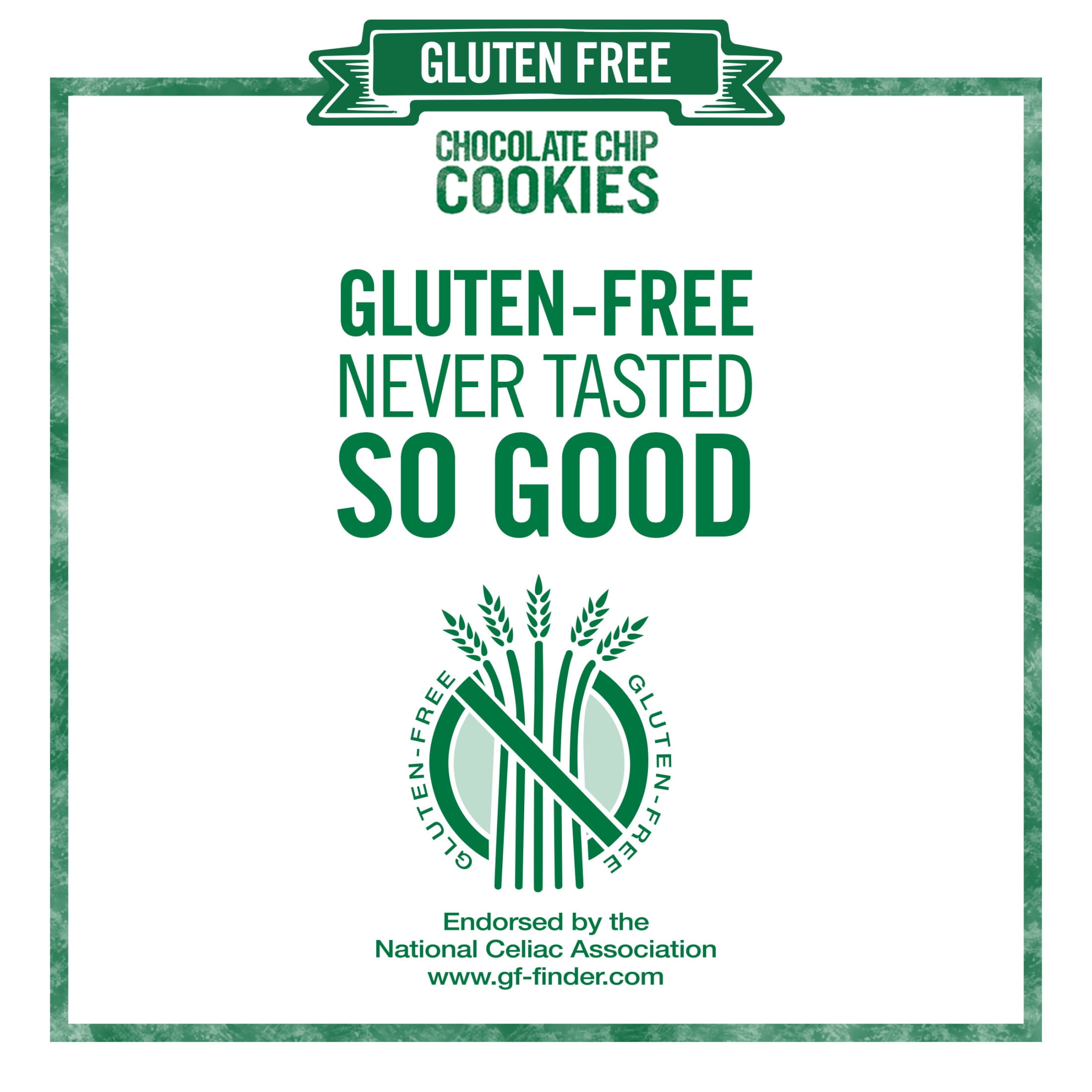 (3 pack) Tate's Bake Shop Gluten Free Chocolate Chip Cookies, Gluten Free Cookies, 7 oz