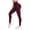 Wine, variant on COMVALUE Leggings for Women High Waisted, Buttery Soft Yoga Pants, Non See Through Light Tummy Control Athletic Pants Yellow M