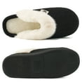 thumbnail image 4 of Ecetana Warm Knit House Slippers for Women Comfy Lined Slippers with Memory Foam, 4 of 7