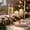 D, variant on Luxcidy Gingerbread Wine Glass Christmas Champagne 9.45in, Holiday Flute for Xmas Party Dinner Gift Set Gingerbread