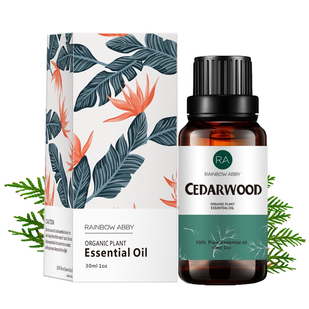 Cedarwood Essential Oil (30ML), 100% Pure Natural Organic Aromatherapy Cedarwood Oil for Diffuser, Massage, Skin Care, Yoga, Sleep