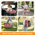 thumbnail image 6 of Pet Booster Seat for Cars, Portable Dog Car Seat with Harness, Sturdy Travel Vehicle Pet Bed for Small Dogs, Easy to Clean, 6 of 9
