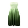 thumbnail image 3 of WILLBEST Vestidos de Verano para Mujer Vestido Adecuado para Mujer Playa Boho sin Tirantes Cubierta Ups Fuera Del Hombro Floral Extra Grande, 3 of 3