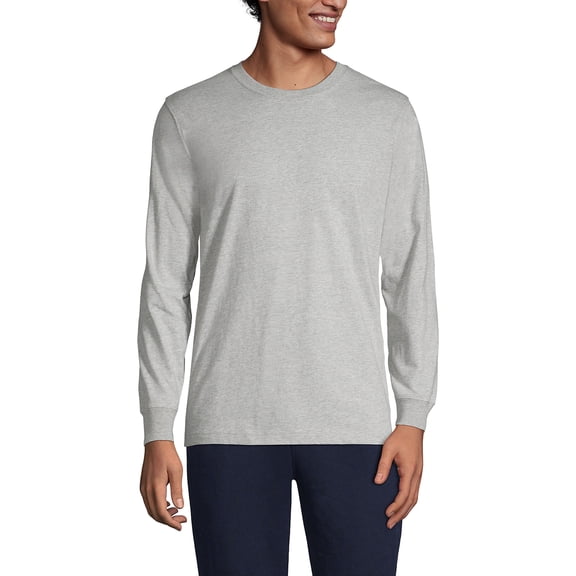 Lands' End Men's Super-T Long Sleeve T-Shirt