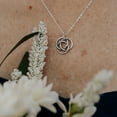 thumbnail image 4 of 30th Birthday Necklace. Celtic Knot Pendant in Sterling Silver on an 18" Sterling Silver Cable Chain. 30th Birthday Gift., 4 of 8
