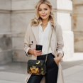 thumbnail image 2 of Pzuqiu Butterfly Moon Women's Leather Crossbody Bag with Chain Strap Trendy Quilted Leather Crossbody Bags for Women Practical Craftsmanship Casual for Teen Girls-Women, 2 of 7