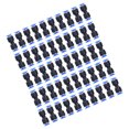 thumbnail image 4 of Empuje Para Conectar El Accesorio Reductor, Práctico Conector Neumático Recto Durable 50 Piezas Multipropósito Para Tubo De Aire PU-4 Para Suministros Industriales ANGGREK Industrial Supplies, 4 of 8
