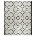 thumbnail image 4 of SAFAVIEH Beach House Nick Indoor/Outdoor Area Rug Light Grey/Charcoal, 6'7" x 6'7" Square, 4 of 10