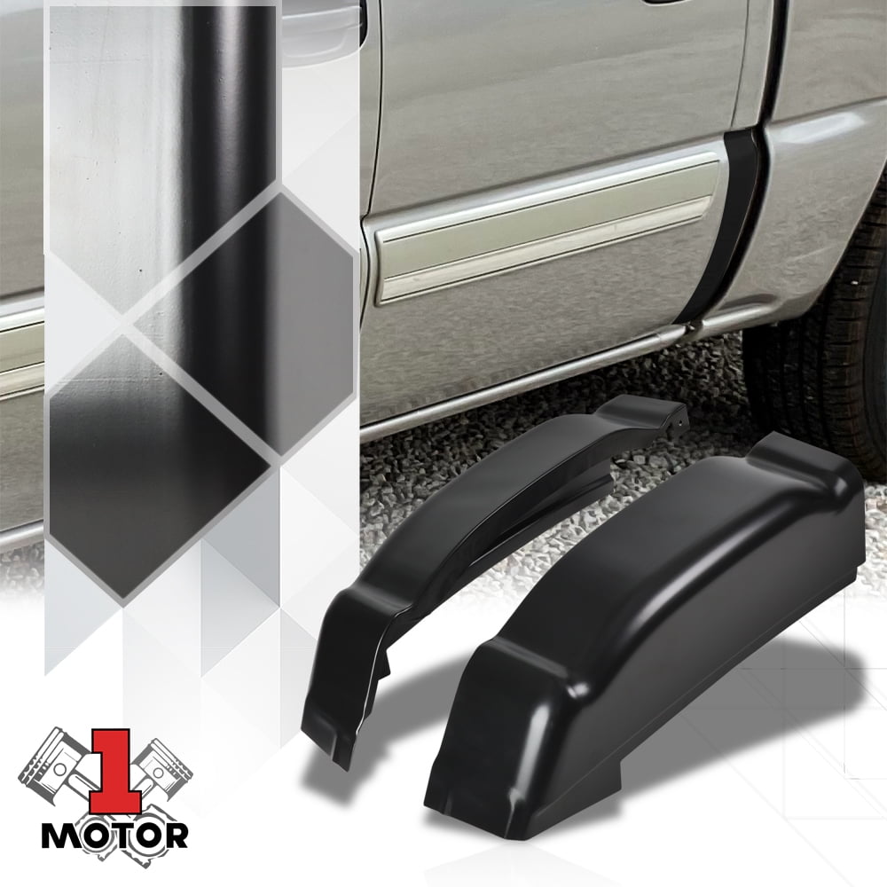 Pair SlipOn Cab Corners Caps Kit for 0107 Silverado/Sierra Crew