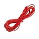 thumbnail image 1 of Cordones de cuero de vaca de 5 metros y 3 mm para hacer joyas, para colgar, accesorios de bricolaje, para pulseras, collares, abalorios y bisutería (rojo), 1 of 7