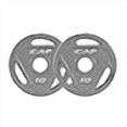 thumbnail image 3 of CAP Barbell Gray 2-Inch Olympic Grip Plate, 10-Pounds, Pair, 3 of 3