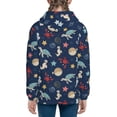 thumbnail image 6 of Pofeuu Sea Creatures Print Teenage Zipper Hoodie Sweatshirts Hooded Casual Jackets With Pocket For Boys Girls-Medium, 6 of 6