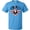 Pacific Blue, variant on Inktastic Boston Terrier Dog US Flag July 4th T-Shirt