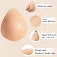 thumbnail image 6 of Nimiah Silicone Breast Forms for Mastectomy Bra Enhancer Padding for Women(1 Piece), 6 of 7