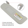 thumbnail image 2 of ECCPP Left Driver Side Sun Visor Assembly without Sunroof Gray Fits For Hyundai Elantra 2011-2015 (852103X000TX), 2 of 4