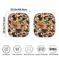 thumbnail image 3 of KUIFORTI Highland Cow Car Sun Shade Windshield Foldable Sunshades&nbsp;for SUV Trucks Sedan, Car Window Covers, Blocks Uv Rays Visor Shield Cover Keep Your Vehicle Cool, 3 of 5