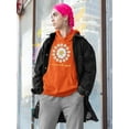 thumbnail image 2 of Love Myself Daisy Garland Hoodie Women -Image by Shutterstock, Female 5X-Large, 2 of 4