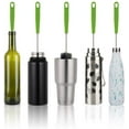 thumbnail image 2 of Bottle Brush Long Handle Brushes Bendable Pipe Cleaners Vase Cleaning Brushes for Long Narrow Neck Wine/Beer Bottles Hummingbird Feeders and Household Kitchen Cleaning Brushes, 2 of 5