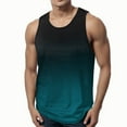 thumbnail image 2 of Ierhent Mens Workout Tank Tops Men's Workout Tank Tops Gym Sleeveless Shirts V Neck Bodybuilding Muscle Tee Shirt(Blue,3XL), 2 of 4
