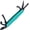 Blue, variant on IULAVP Traditional Folding Whittling Knife with 1.5in Detail Blade, Sawcut Handle, Nickel Silver Bolsters, Multi-Tool Portable Carving Tool Right Handed Carving Knife for Carving Camping EDC Outdoors