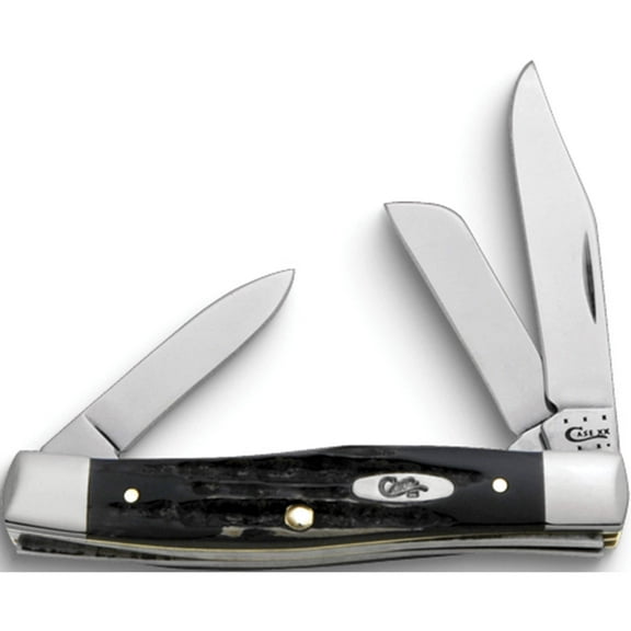 Fashion Case Buffalo Horn Medium Stockman Knife Made In United States gm13778