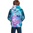 thumbnail image 5 of Youth Cartoon Hoodie Fashion Long Sleeve Kids Pullover Coat Casual Hoody Hooded Sweatshirts for Boys Girls, 5 of 8