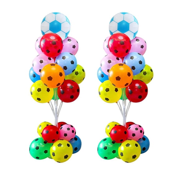 Support de Colonne de Ballon Cadre de Base Décoration de Coupe Européenne Football C7H6 I8K2
