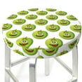 thumbnail image 3 of Bingfone Happy Fruit Padded Round Bar Stool Cover Cushion with Elastic Fabric Round Chair Seat - Happy Fruit, 3 of 7