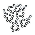 thumbnail image 3 of 50 piezas de arandelas de arandelas de arandelas de nylon universal portátil para orificios de una sola cuerda de una sola cuerda de reparación de Negro, 3 of 8