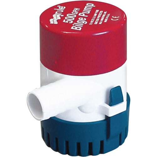 Rule 12V Transom Mount Livewell Aerator Pump
