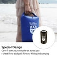 thumbnail image 2 of Sac Étanche d'Extérieur Double Sac à Main à une Épaule Grande Capacité Sacs de Rangement pour Bateau Cyclisme Vélo Camping Rafting Plongée Eau Rouge 10 L à une Épaule, 2 of 9