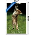 thumbnail image 3 of Famous Kitten Hang In There Poster Wall Poster, 22.375" x 34", 3 of 5