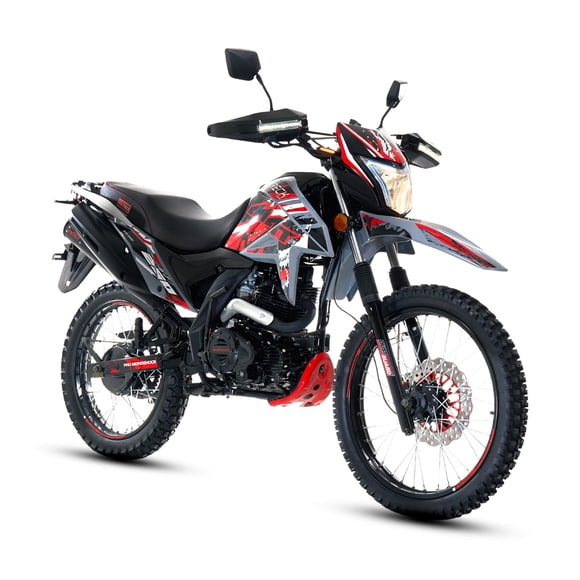 Motocicleta Doble Proposito TRECK MATT 250 2024 Gris/Rojo
